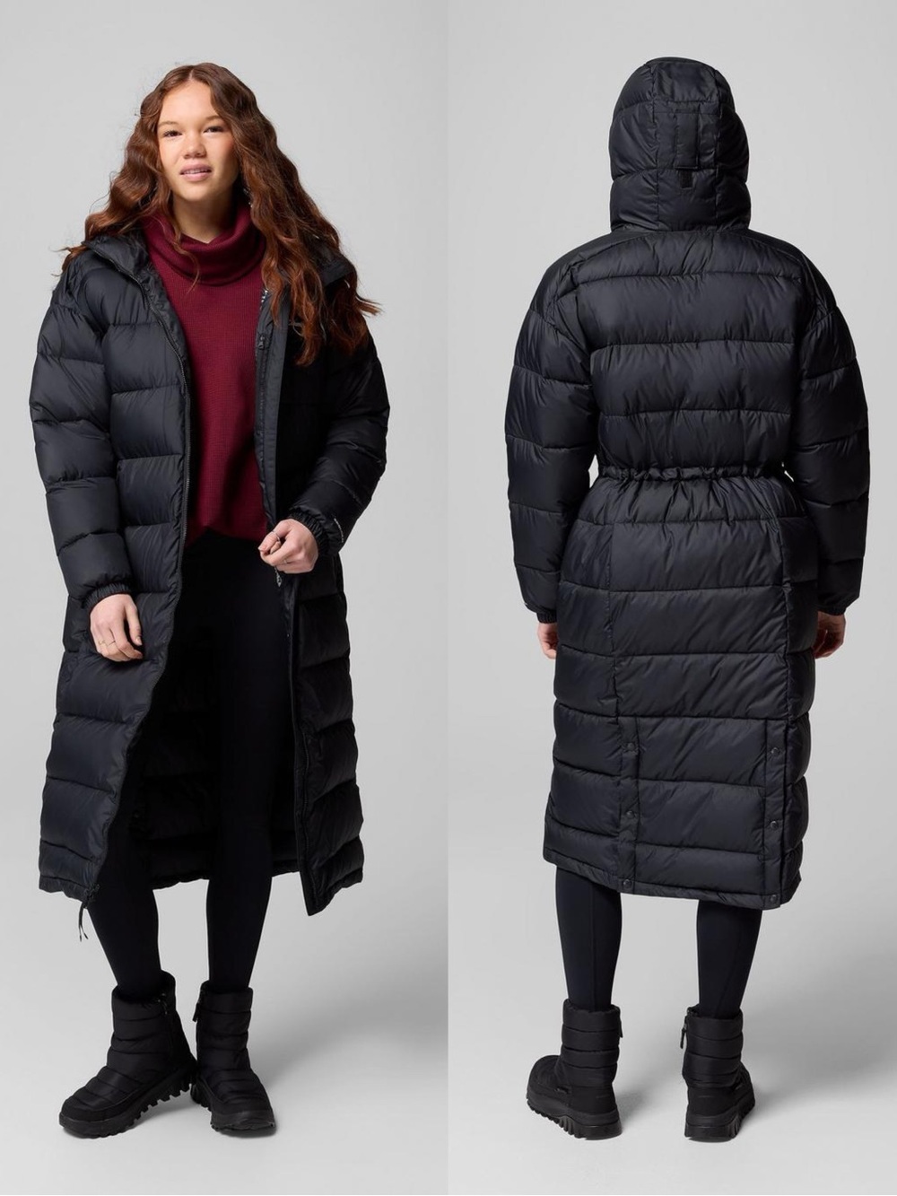 Columbia Pike Lake II Long Puffer Jacket